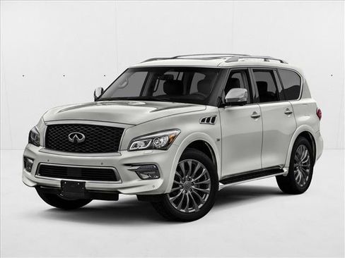 Used 2017 INFINITI QX80 4WD w/ Deluxe Technology Package image 1
