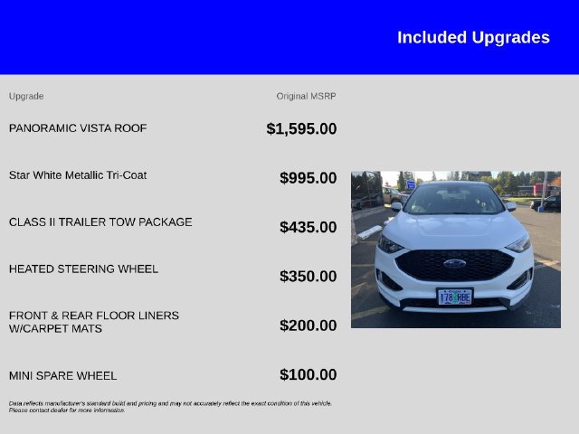 Used 2023 Ford Edge ST-Line w/ Class II Trailer Tow Package AWD/4WD image 11