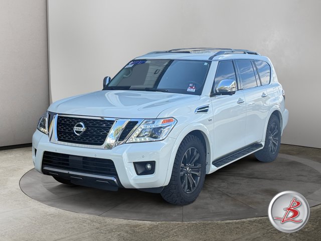 Used 2020 Nissan Armada Platinum w/ Captain's Chairs Package AWD/4WD image 3