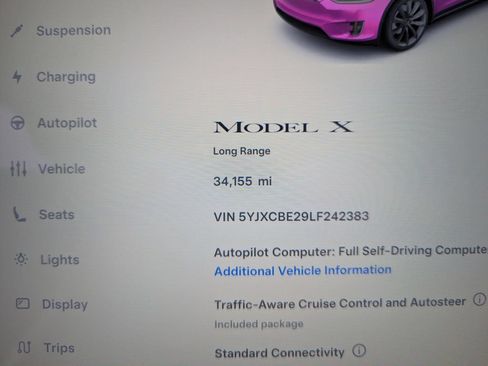 Used 2020 Tesla Model X Long Range AWD/4WD image 20