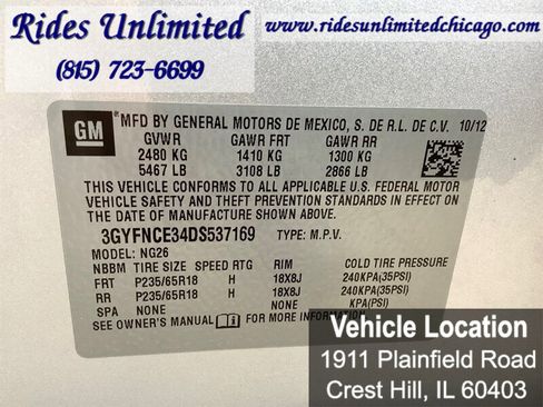 Used 2013 Cadillac SRX Luxury w/ Driver Awareness Package image 26