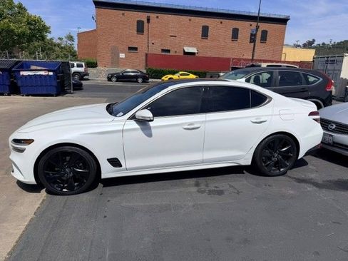 Used 2023 Genesis G70 2.0T w/ Sport Prestige Package RWD image 2