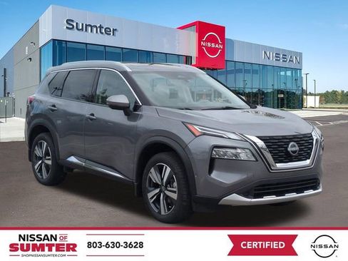Certified 2023 Nissan Rogue Platinum w/ Platinum Premium Package AWD/4WD image 1
