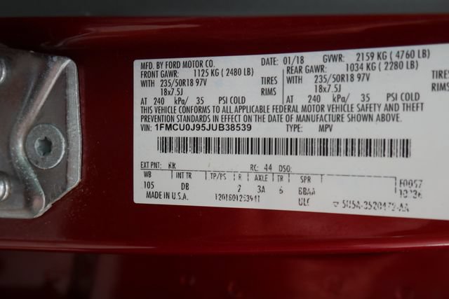 Used 2018 Ford Escape Titanium FWD image 28