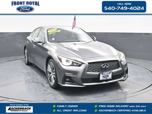 Used 2022 INFINITI Q50 Sensory image 43