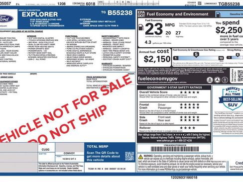 New 2026 Ford Explorer Active image 7