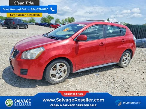 Used 2010 Pontiac Vibe w/ Sun And Sound Package FWD image 1