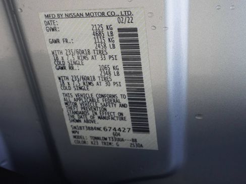 Used 2022 Nissan Rogue SV AWD/4WD image 46