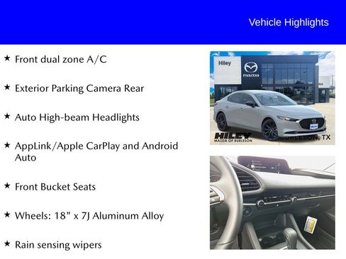 New 2026 MAZDA MAZDA3 s Sport image 9