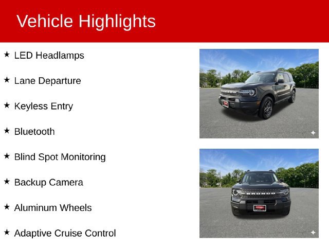 Used 2025 Ford Bronco Sport Big Bend AWD/4WD image 2
