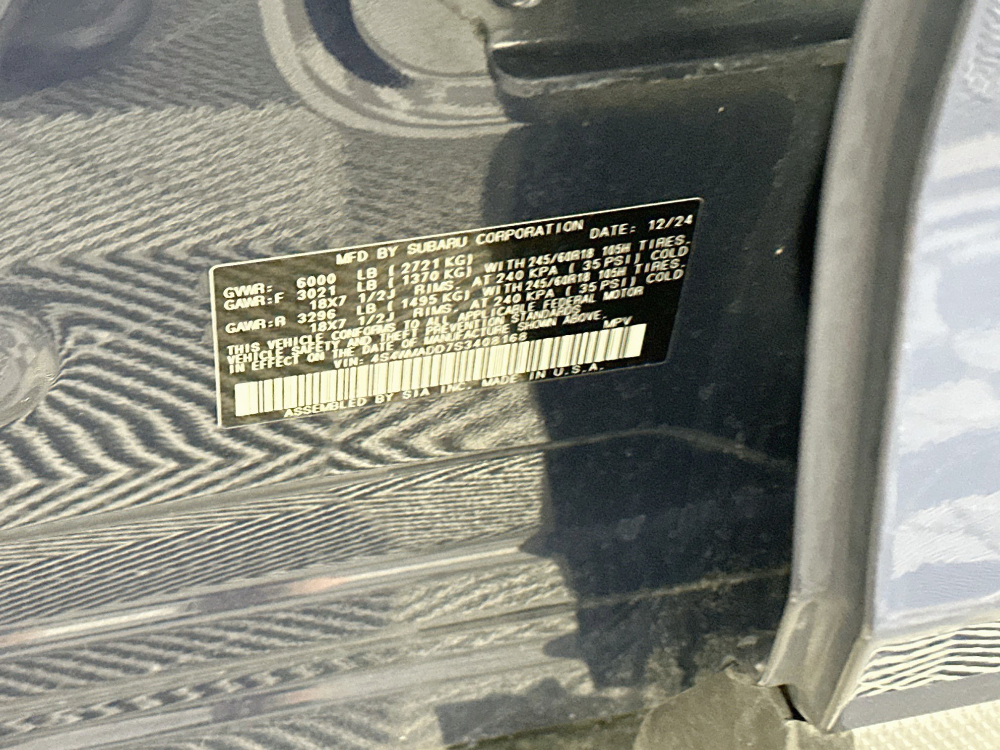Used 2025 Subaru Ascent Premium AWD/4WD image 12