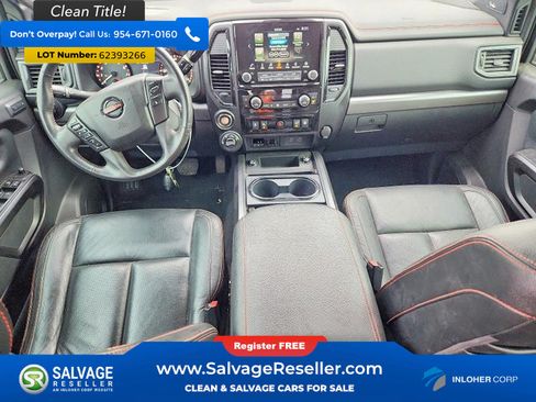 Used 2021 Nissan Titan PRO-4X w/ Pro-4x Convenience Package AWD/4WD image 11