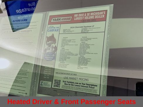 Used 2024 Chevrolet Equinox LT w/ LPO, Floor Liner Package image 14