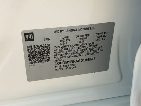 Certified 2025 Cadillac CT4 Premium Luxury RWD image 20