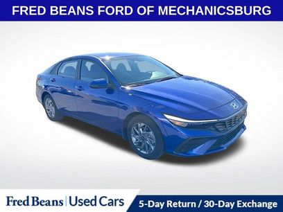 Used 2024 Hyundai Elantra Blue