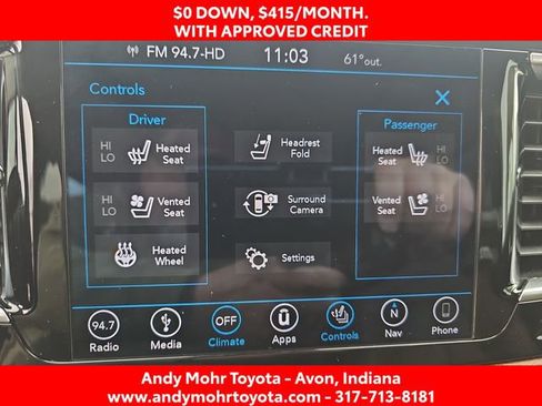 Used 2018 Chrysler Pacifica Limited w/ Advanced Safetytec Group FWD image 22