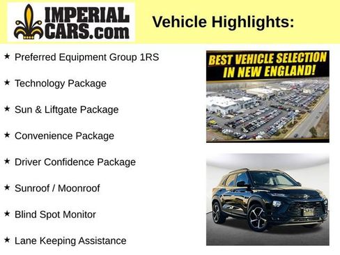 Used 2023 Chevrolet TrailBlazer RS w/ Sun and Liftgate Package image 7