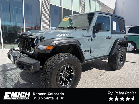 Used 2025 Jeep Wrangler Sport image 1