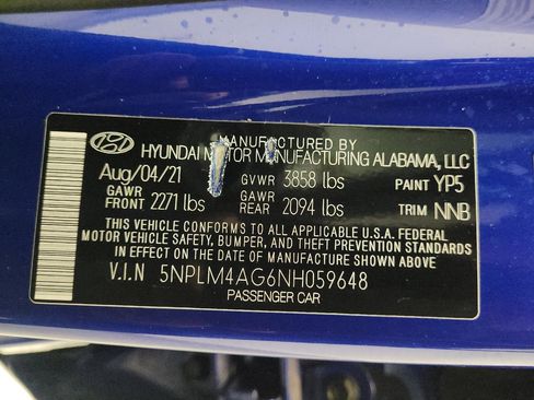 Used 2022 Hyundai Elantra SEL w/ Preferred Accessory Package FWD image 33