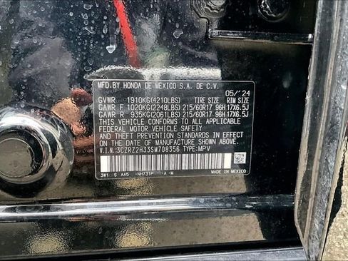 Certified 2025 Honda HR-V LX image 16