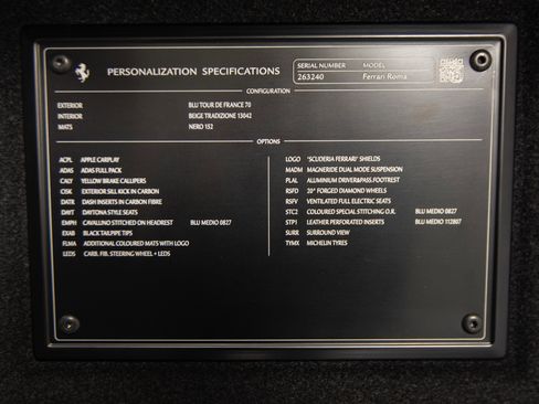 Certified 2021 Ferrari Roma image 50