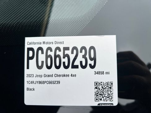 Used 2023 Jeep Grand Cherokee 4WD 4xe image 22