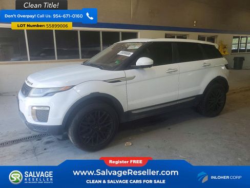 Used 2016 Land Rover Range Rover Evoque HSE AWD/4WD image 1