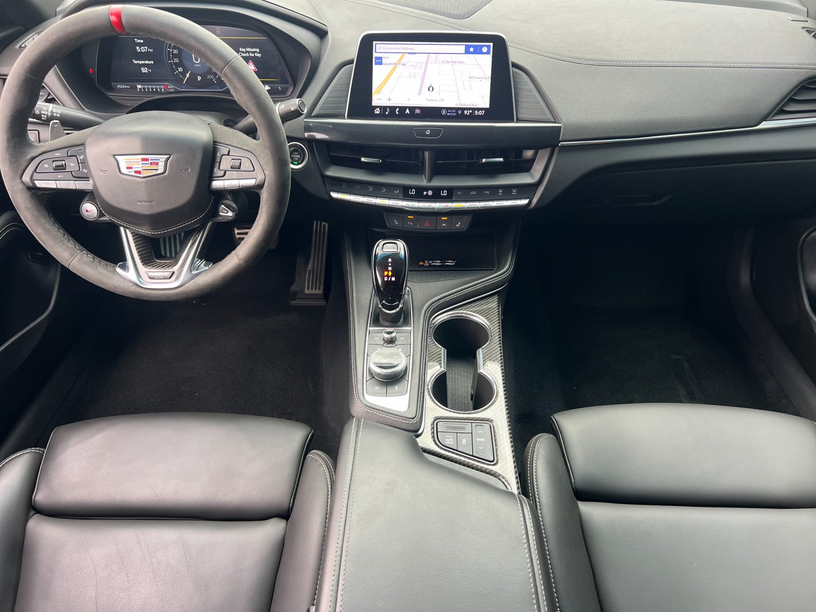 Certified 2023 Cadillac CT4 V Blackwing w/ Driver Assist Package RWD image 13