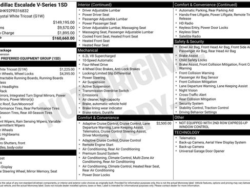 Used 2023 Cadillac Escalade V image 71