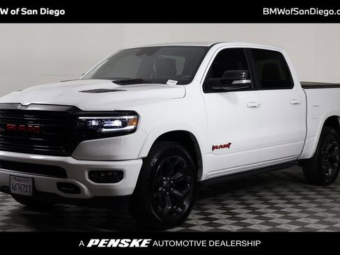 Used 2022 RAM 1500 Limited w/ (RED) Edition AWD/4WD image 1