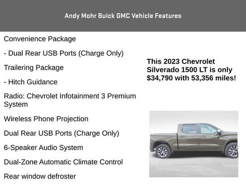 Used 2023 Chevrolet Silverado 1500 LT AWD/4WD image 8