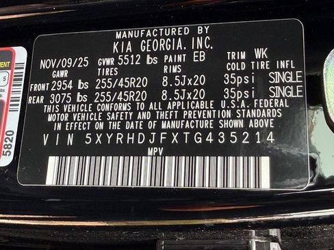 New 2026 Kia Sorento EX image 23