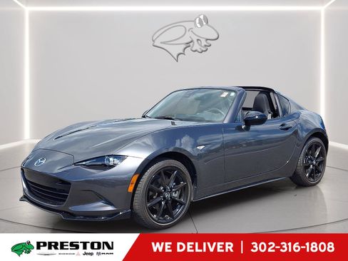 Used 2021 MAZDA MX-5 Miata RF Club RWD image 1