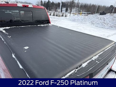 Used 2022 Ford F250 Platinum w/ Snow Plow Prep Package image 11