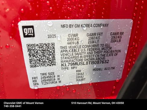 New 2026 Chevrolet TrailBlazer RS w/ Convenience Package image 29