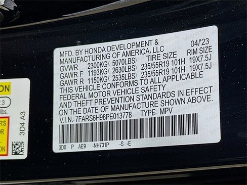 Certified 2023 Honda CR-V Sport Touring image 35