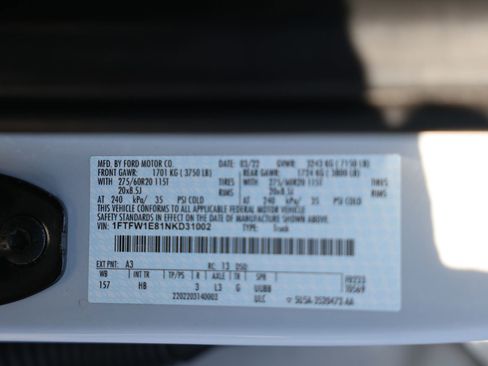 Certified 2022 Ford F150 Lariat image 31