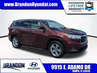 Used 2015 Toyota Highlander Limited w/ Driver Technology Package