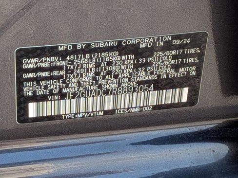 Used 2024 Subaru Crosstrek 2.0i Premium AWD/4WD image 26