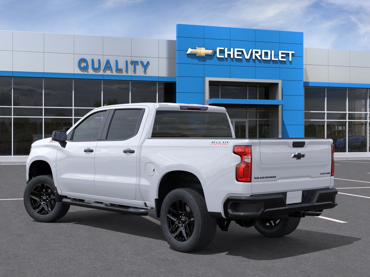 Used 2026 Chevrolet Silverado 1500 Custom Trail Boss w/ Turbomax Blackout Package AWD/4WD image 27