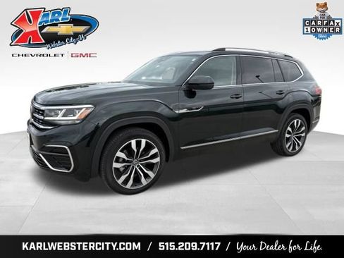 Used 2021 Volkswagen Atlas SEL Premium w/ MDO Package (Bench Seat) AWD/4WD image 1