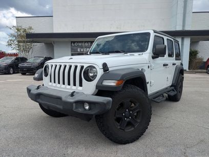 Used 2018 Jeep Wrangler Unlimited Sport S