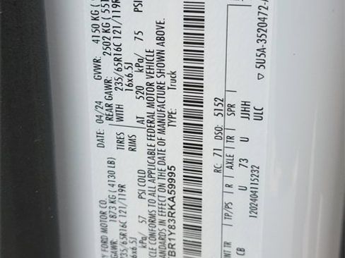 Certified 2024 Ford Transit 250 Low Roof w/ Exterior Upgrade Package image 25