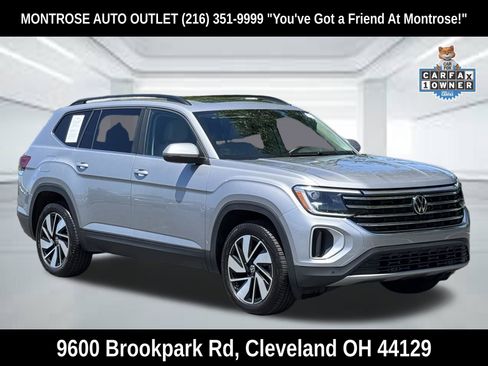Used 2024 Volkswagen Atlas SE w/ Panoramic Sunroof Package AWD/4WD image 57