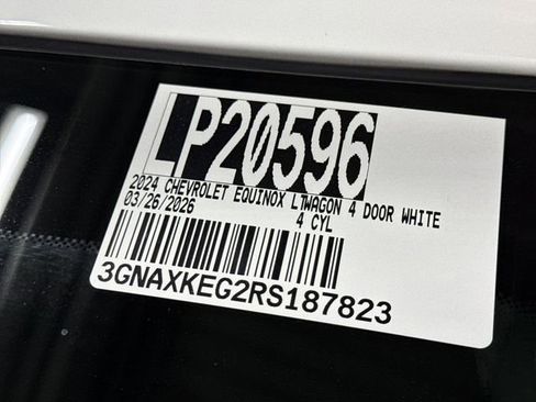 Used 2024 Chevrolet Equinox LT w/ LPO, Floor Liner Package image 30