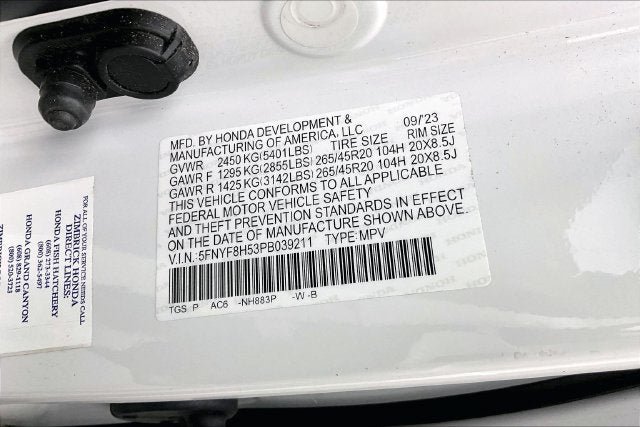 Certified 2023 Honda Passport EX-L image 33