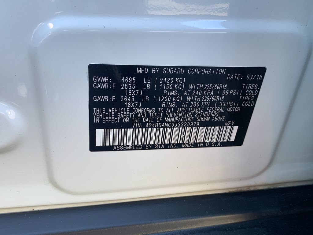 Used 2018 Subaru Outback 2.5i Limited AWD/4WD image 40