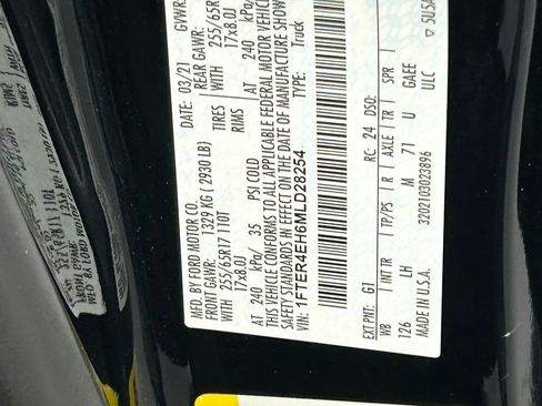 Used 2021 Ford Ranger XLT w/ Equipment Group 301A Mid image 37