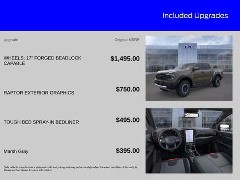 New 2025 Ford Ranger Raptor image 7