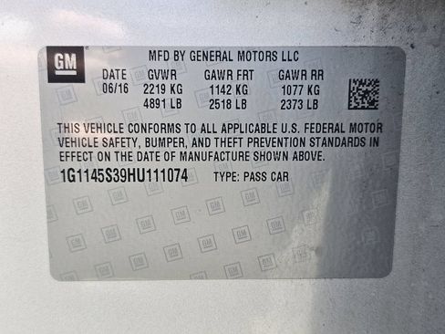 Used 2017 Chevrolet Impala Premier w/ Enhanced Convenience Package FWD image 51